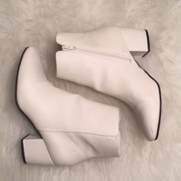 2 inch block heel booties